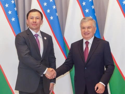 Grateful to His Excellency President of the Republic of Uzbekistan Shavkat Mirzi