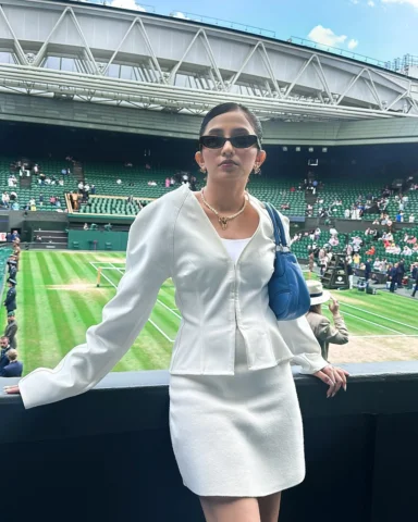 Strawberries, cream and world class tennis. 🍓🎾 @wimbledon #wimbledon