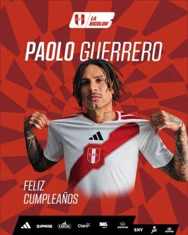 🎂 𝗙𝗲𝗹𝗶𝘇 𝗱𝗶́𝗮, 𝗖𝗮𝗽𝗶𝘁𝗮́𝗻 9️⃣

José Paolo Guerrero, ídolo y leyenda