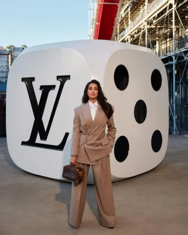 Paris Fashion week wearing LV Pharrell Williams from 2026 Spring summer mens col