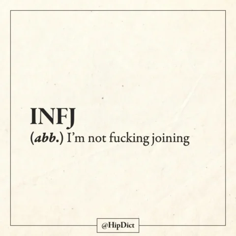MBTI - Introverts edition
-
What's your MBTI?