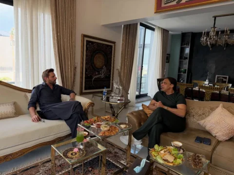 Eid moments with the Rawalpindi Express ⚡️ Always great catching up with my brot