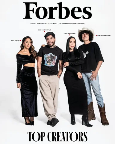 ¡La portada más viral del año! 

Forbes Colombia presenta, por primera vez en su