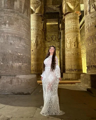 Infinite inspiration. 🤍
Dendera Temple. The Temple of Hathor. This was one of t