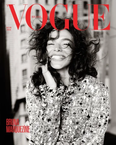 Mesmo depois de tantos anos no meio artístico, @BrunaMarquezine, estrela da #Vog
