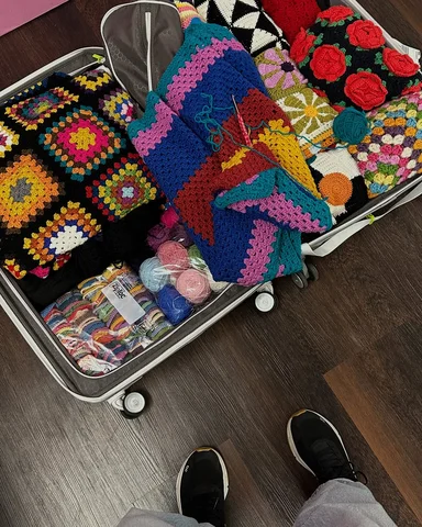 I was invited to Madrid by craft and art platform @domestika to record video of 