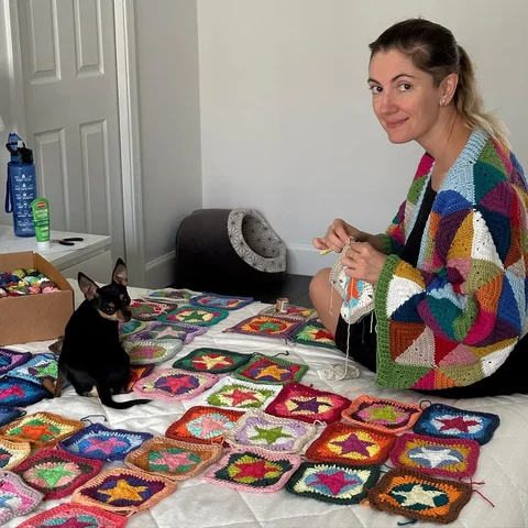 Hi. I am Tania. And a little about who I am.

My love for crochet began when I w