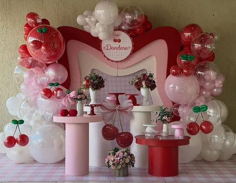 Cerejinha para os 7 aninhos da Dandara 🥰

#cerejinha🍒 #cerejinhadobolo #cereji
