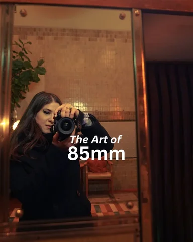 the art of the 85mm lens.

The moment I discovered this lens, I became obsessed 