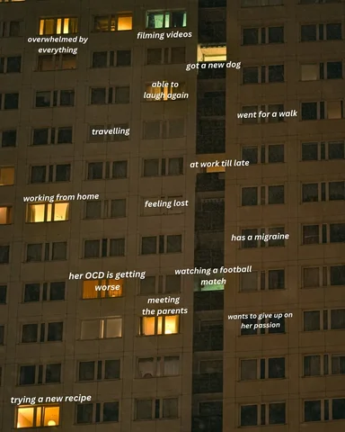 every window has a story to tell.