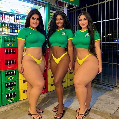 Vestida de Brasil e cheia de esperança 💚💛
Que venha a Copa… e que venha o HEXA