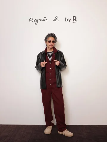 昨年50周年!!を迎えたagnès b.
「by R」の
「Rakuten Fashion Week TOKYO」に参加させて頂きましたが、
約10年ぶりの日本