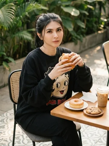 Happy me, powered by carbs✨