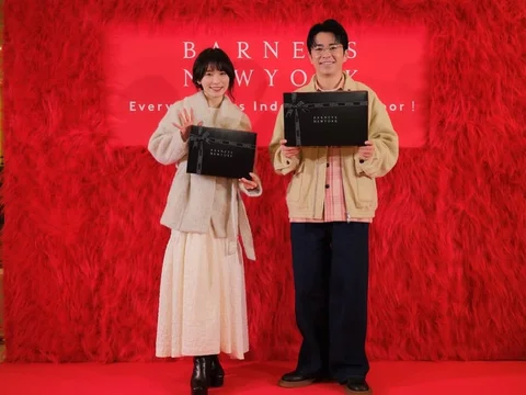 バーニーズ ニューヨーク銀座本店で1月13日(火)まで開催中のギフトポップアップ
「Everyone says Indoor or Outdoor！」イベントに
