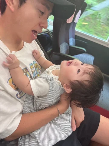 娘が産まれてはじめての帰省
実家が長野であると言う事のありがたさに1番気づけた夏。
そして清武さん美代子さんも孫と妻に会えて嬉しそうで良かった。プール2個も用意