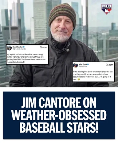 “I think he’s more addicted than I am to the weather!” - @jimcantore on @miketro