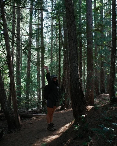 traveled 2,200 miles in my airstream to camp and hike the PNW everyday for 4 wee