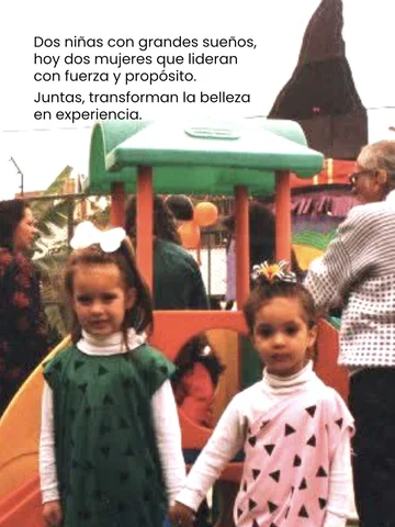 Todas fuimos niñas con sueños.
Algunas soñaban con crear algo grande… otras con 