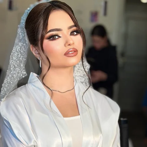 Bridal look👰🏼🤍
#haidysalahmakeupartist 
—————————————-

Hairstyle @bassant.ha