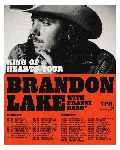 ♥️JUST ANNOUNCED♥️

KING OF HEARTS TOUR STARTING FALL 2025!! 
text TOUR to +1 (8