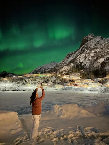 Aurora dump in Norway 🌌🇳🇴 I’m obsessed.