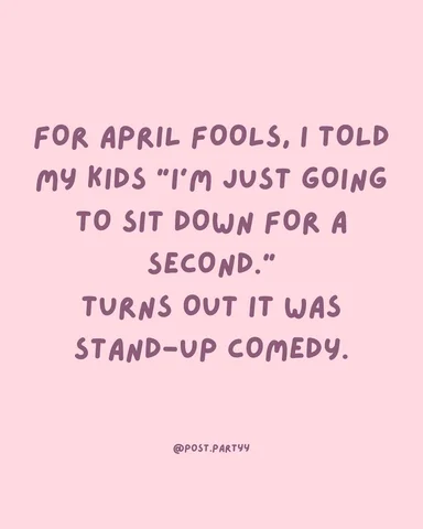 And that is my #momjoke of the day… you’re welcome. 😂

Tag a #mom #mother

Foll
