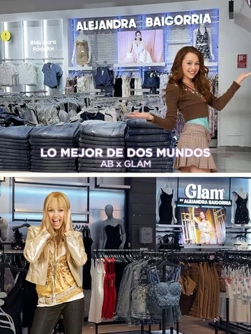 Hay días AB. 🌸 Hay días Glam. 🪩 Puedes tener lo mejor de dos mundos ✨ Miley & 