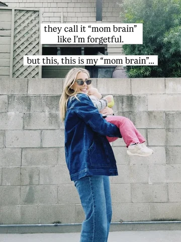 So often we say “mom brain” like it means we’re forgetful. But that’s to limitin