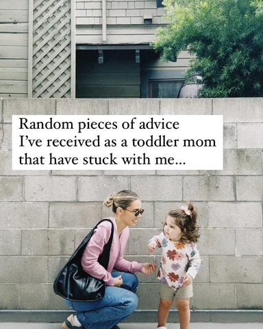 Toddler moms, drop any advice you’ve gotten that’s stuck with you too 🤍🫶🏻 bec