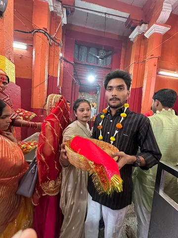 पूजा करके दिल को सुकून मिल गया