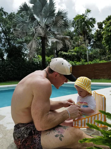 Nothin’ cooler than being this dude’s dad.