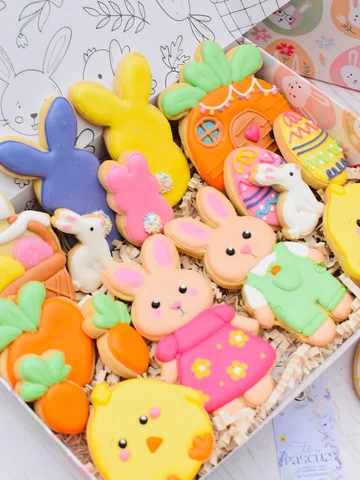 ✨ Box Conejito Premium ✨ 

No son solo galletas… es un regalo lleno de detalles,