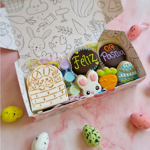 🐰 Pascua 2026 🐰 

🥕Propuesta 1 🥕  Contiene:

-1 Galleta de mantequilla glase