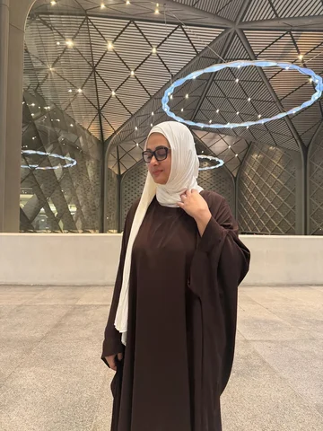 ✨ Blessed & grateful
Gifted Abaya by @audriana_exclusives 
#purnima #abaya #bles