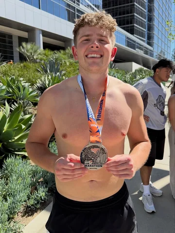 Pain is just French for bread🥖 
26.2 Miles✅