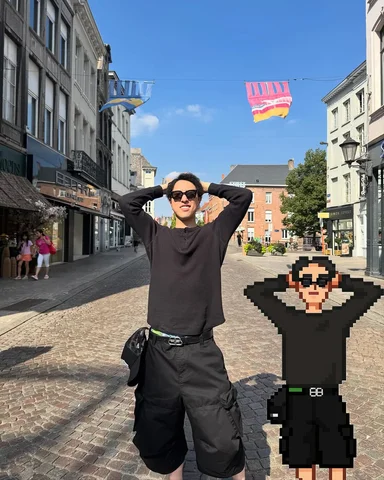 思いひで🇧🇪❤️‍🔥

#ベルギー 
#頭抱えるくらい楽しかった
#ぎり日本の赤レンガでも撮れそうな写真
#瓶の調味料多すぎ問題
#果物が売ってるだけで映