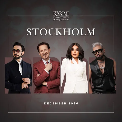 STOCKHOLM 🇸🇪 Are you ready for the BIGGEST gathering of our BIGGEST Stars unde