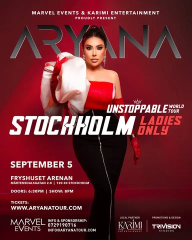 STOCKHOLM 🇸🇪 LADIES 💃🎶 

Mark September 5th in your calendars and get your t