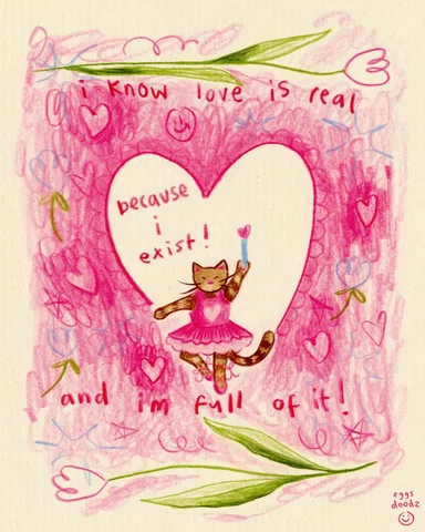 💘 Bubbling with optimism and whimsy, the illustrations of artist @eggsdoodz (Er