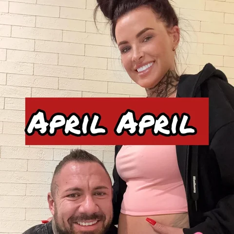 April April - Natürlich bekomme ich kein Baby! Ich habe euch nur ein bisschen ve