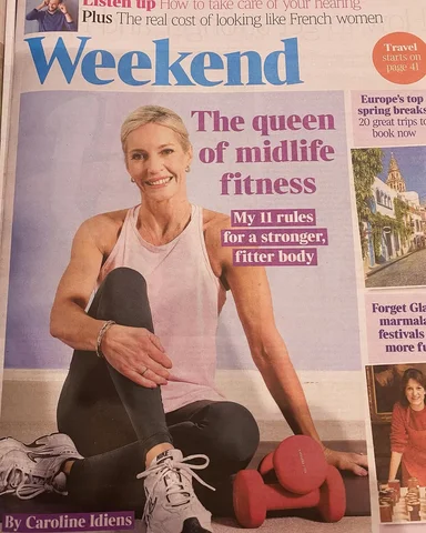 I’m a big fan of simple, no-fuss fitness programmes and @carolinescircuits is up