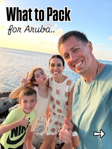 What I actually wore (and packed) for Aruba ☀️🌴
Sharing the pieces I reached fo