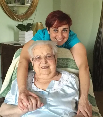 Oggi mia Nonna Blandina ci ha lasciati, si è spenta serenamente nel suo letto.
V