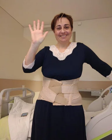 Eccomi finalmente in piedi…o quasi 👍
Ora ci vorrà tempo e pazienza per poter to