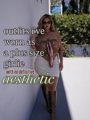 i used to think i needed a defined aesthetic to dress well, but honestly? most o