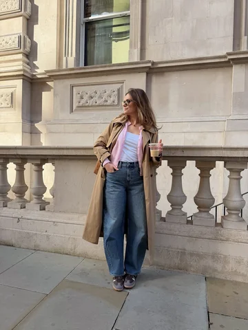 ad spring = trench coats, denim & cinnamon rolls 🌷☀️

Everything I am wearing w