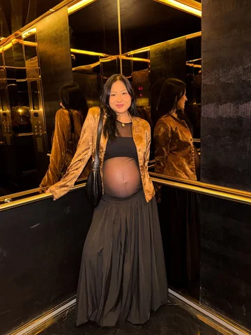 Março foi oficialmente o meu ultimo mês estando grávida 🤰🏻🩷 Pode vir Meilin, 