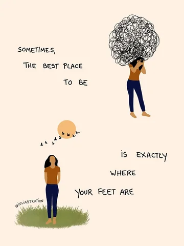 learning to stay grounded 
a neverending journey
🌱
#artbyiuliastration