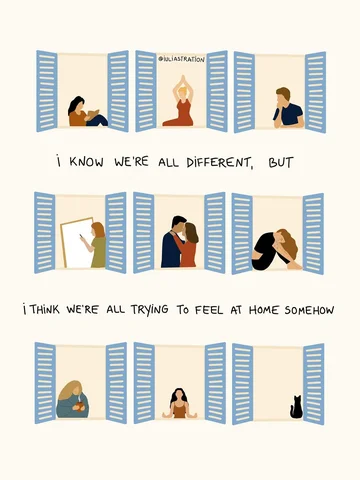 sometimes,
it’s just that simple
🏠
#artbyiuliastration