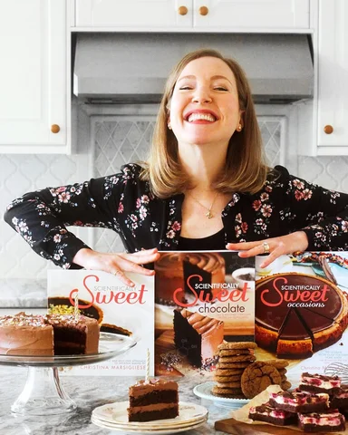 You have been baking SO many recipes from Scientifically Sweet cookbooks, and I 